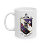 Tau Epsilon Phi Crest Ceramic Coffee Cup, 11oz
