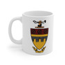 Theta Tau Crest Ceramic Coffee Cup, 11oz