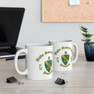 Alpha Gamma Rho Crest & Year Ceramic Coffee Cup, 11oz