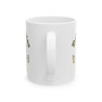 Delta Upsilon Crest & Year Ceramic Coffee Cup, 11oz