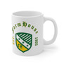 Printify Farmhouse Crest & Year Ceramic Coffee Cup, 11oz 