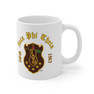 Printify Iota Phi Theta Crest & Year Ceramic Coffee Cup, 11oz 