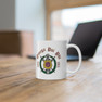 Omega Psi Phi Crest & Year Ceramic Coffee Cup, 11oz