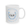 Printify Omicron Delta Kappa Crest & Values Ceramic Coffee Cup, 11oz 