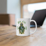 Phi Chi Crest & Year Ceramic Coffee Cup, 11oz
