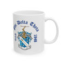 Phi Delta Theta Crest & Year Ceramic Coffee Cup, 11oz