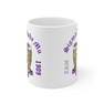 Sigma Alpha Mu Crest & Year Ceramic Coffee Cup, 11oz