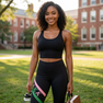 Alpha Kappa Alpha Evolution Leggings