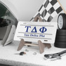 TAU DELTA PHI LETTERED LINES LICENSE COVERS - Custom