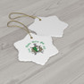 Alpha Delta Phi Ceramic Ornaments, 3 Shapes To Choose From