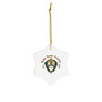 Alpha Kappa Lambda Ceramic Ornaments, 3 Shapes To Choose From