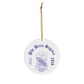 Phi Beta Sigma Ceramic Ornaments, 3 Shapes To Choose From