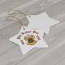 Phi Kappa Psi Ceramic Ornaments, 3 Shapes To Choose From