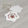 Phi Sigma Phi Ceramic Ornaments, 3 Shapes To Choose From