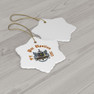 Psi Upsilon Ceramic Ornaments, 3 Shapes To Choose From