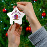 Sigma Phi Epsilon Ceramic Ornaments, 3 Shapes To Choose From