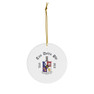 Tau Delta Phi Ceramic Ornaments, 3 Shapes To Choose From