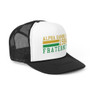 Alpha Gamma Rho Lines Trucker Caps