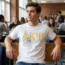 Alpha Kappa Psi Greek Crest Cotton Tee