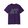 Delta Upsilon Greek Letter Cotton Tee