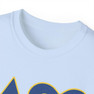 Printify Delta Upsilon Greek Letter Cotton Tee 
