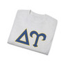 Printify Delta Upsilon Greek Letter Cotton Tee 