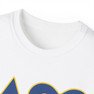 Printify Delta Upsilon Greek Letter Cotton Tee 