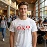 Phi Kappa Psi Greek Crest Cotton Tee