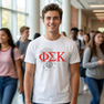 Phi Sigma Kappa Greek Crest Cotton Tee