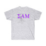 Sigma Alpha Mu Greek Crest Cotton Tee