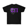 Printify Sigma Pi Greek Crest Cotton Tee 