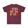 Delta Delta Delta Cooper Color Cotton Tee