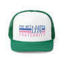 Phi Beta Kappa Lines Trucker Caps