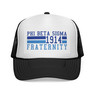 Phi Beta Sigma Lines Trucker Caps