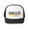 Phi Kappa Sigma Lines Trucker Caps