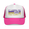 Pi Lambda Phi Lines Trucker Caps
