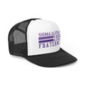 Sigma Alpha Mu Lines Trucker Caps