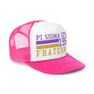 Pi Sigma Epsilon Lines Trucker Caps