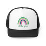 Delta Zeta Rainbow Trucker Caps