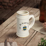 Printify Pi Kappa Phi Collectors Crest & Year Ceramic Stein Tankard