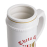 Printify Theta Chi Collectors Crest & Year Ceramic Stein Tankard 