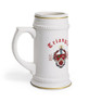 Printify Triangle Collectors Crest & Year Ceramic Stein Tankard 