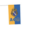 Printify Alpha Phi Omega House Banner