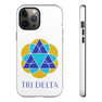 Delta Delta Delta iPhone Tough Cases