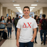 Delta Chi Greek Crest Cotton Tee