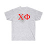 Printify Chi Phi Greek Crest Cotton Tee 