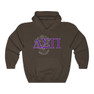 Delta Sigma Pi Crest World Famous Hooded Sweatshirt