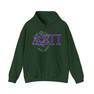 Delta Sigma Pi Crest World Famous Hooded Sweatshirt
