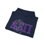 Delta Sigma Pi Crest World Famous Hooded Sweatshirt