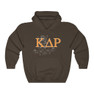 Kappa Delta Rho Crest World Famous Hooded Sweatshirt